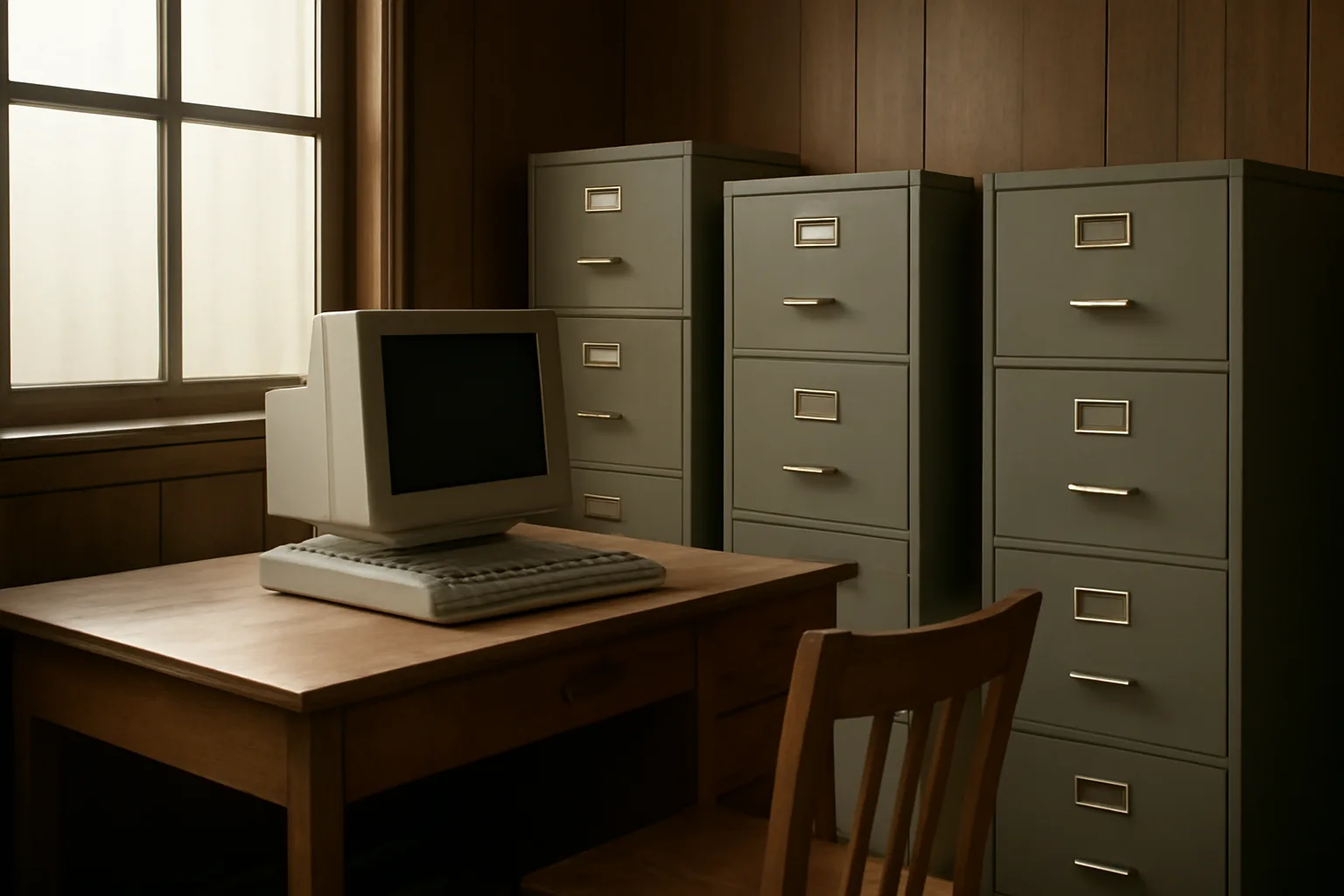 Public records office desk representing a state liquor license register search